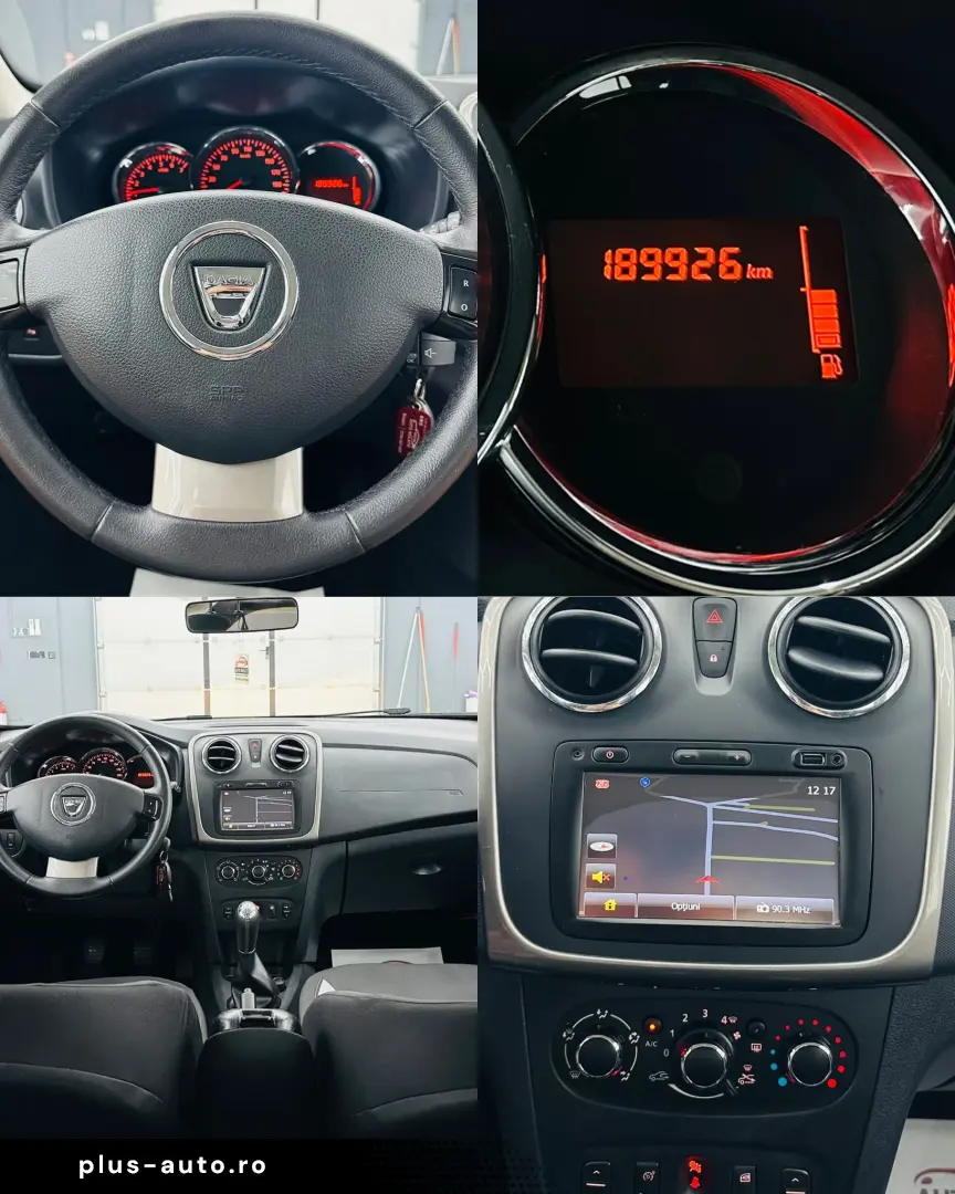 DACIA SANDERO 2015 0.9i E6 Garantie 12 Luni Rate Avans 0 Doa