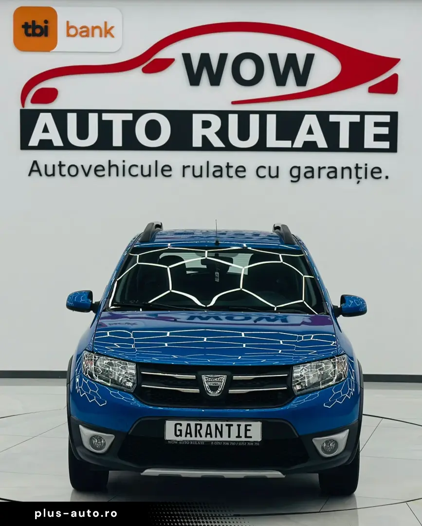 DACIA SANDERO 2015 0.9i E6 Garantie 12 Luni Rate Avans 0 Doa
