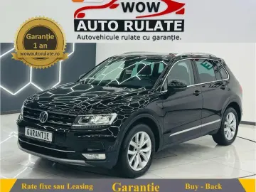 VOLKSWAGEN TIGUAN 2017 2.0D E6 4X4 Garantie 12 Luni Rate Ava
