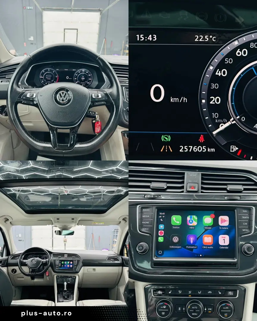 VOLKSWAGEN TIGUAN 2017 2.0D E6 4X4 Garantie 12 Luni Rate Ava