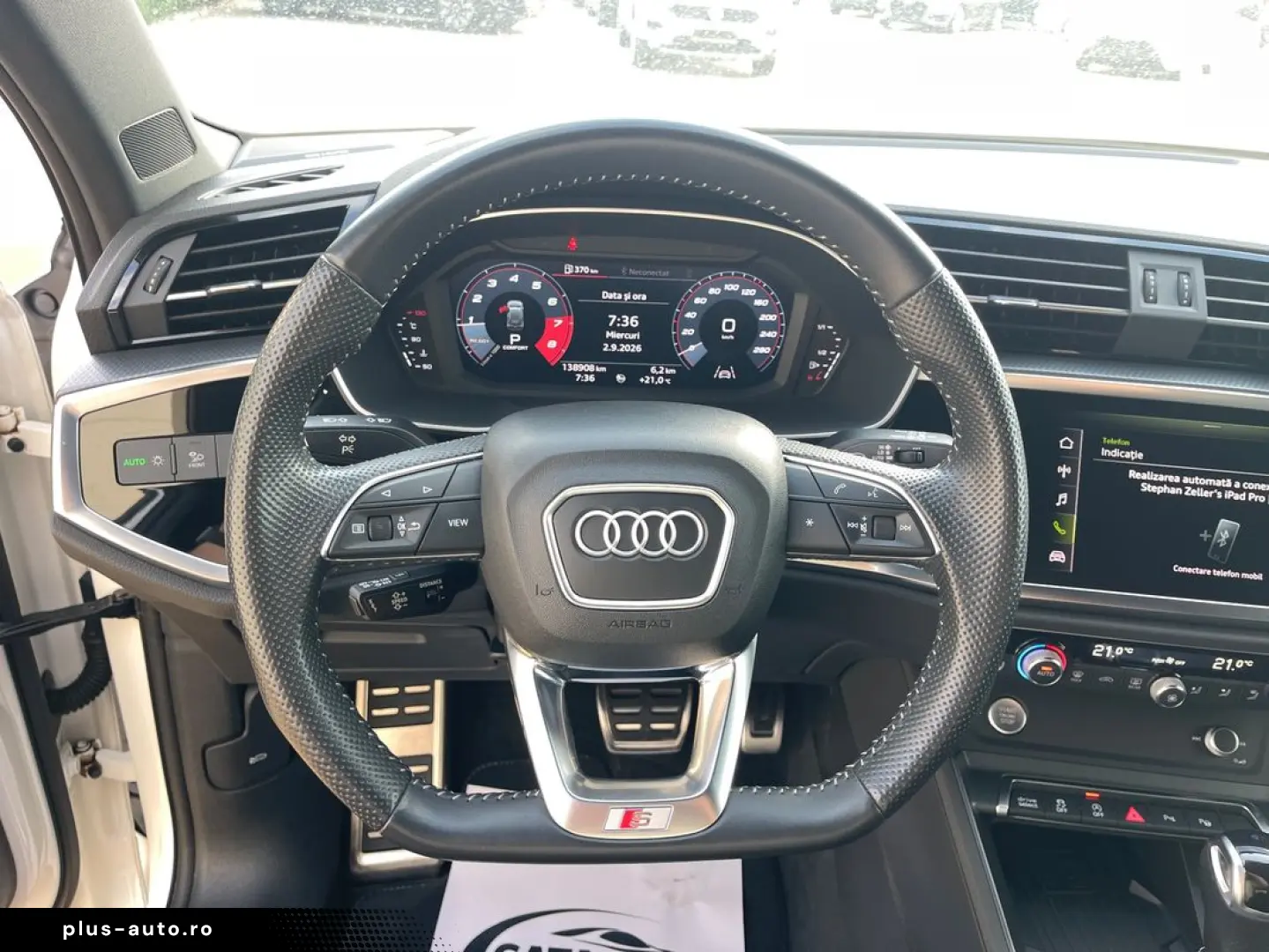 Audi Q3 40TFSI  190CP  Quattro  LED  Cockpit  B&O  Keyless