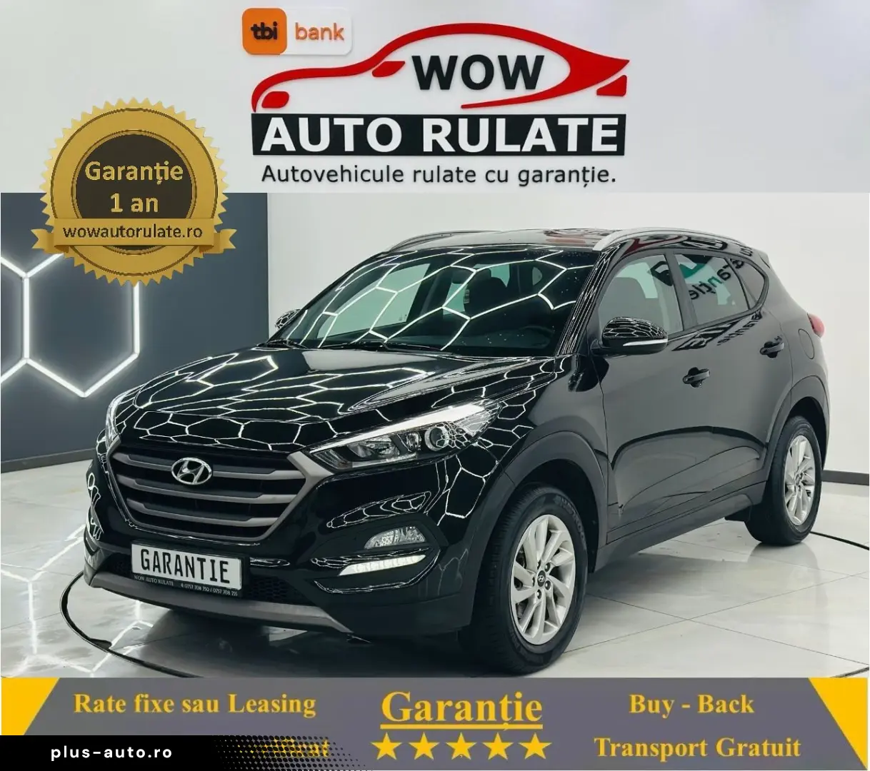HYUNDAI TUCSON 2018 1.6i E6 Garantie 12 Luni Rate Avans 0 Do