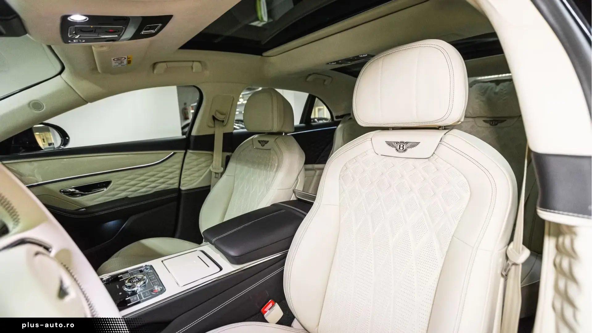 Bentley Flying Spur V8 Azure  Piano Linen Veneer Rotatin