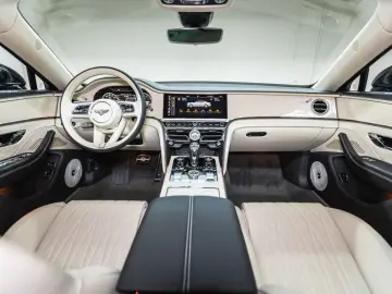 Bentley Flying Spur V8 Azure  Piano Linen Veneer Rotatin