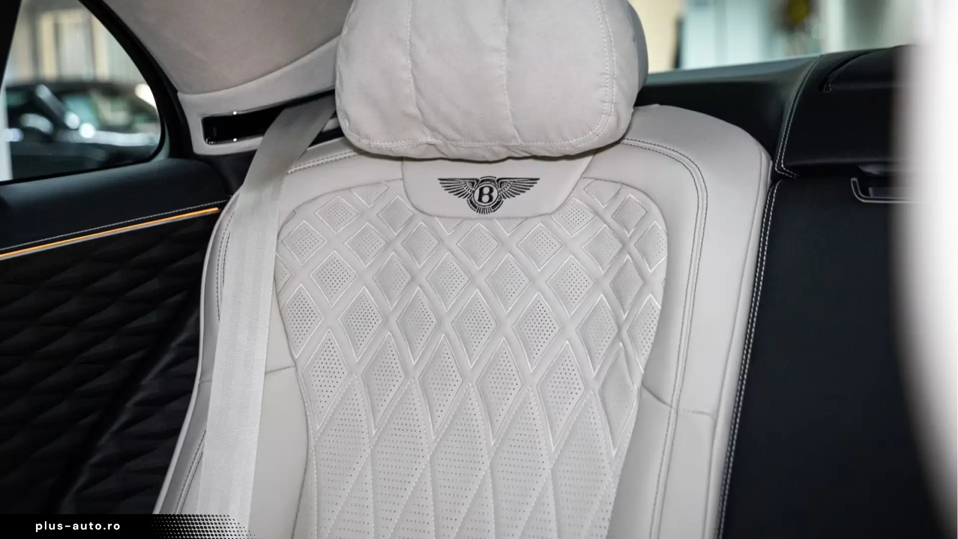Bentley Flying Spur V8 Azure  Piano Linen Veneer Rotatin
