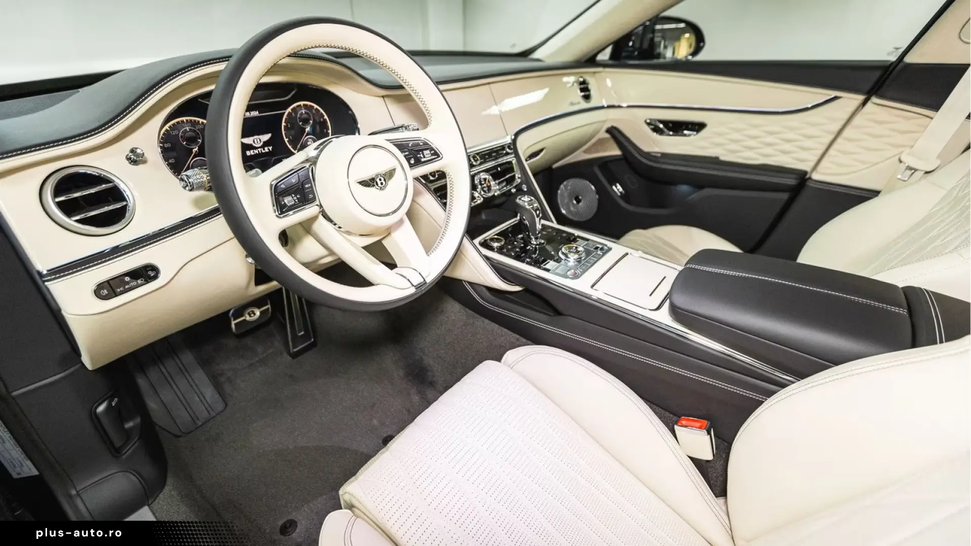 Bentley Flying Spur V8 Azure  Piano Linen Veneer Rotatin