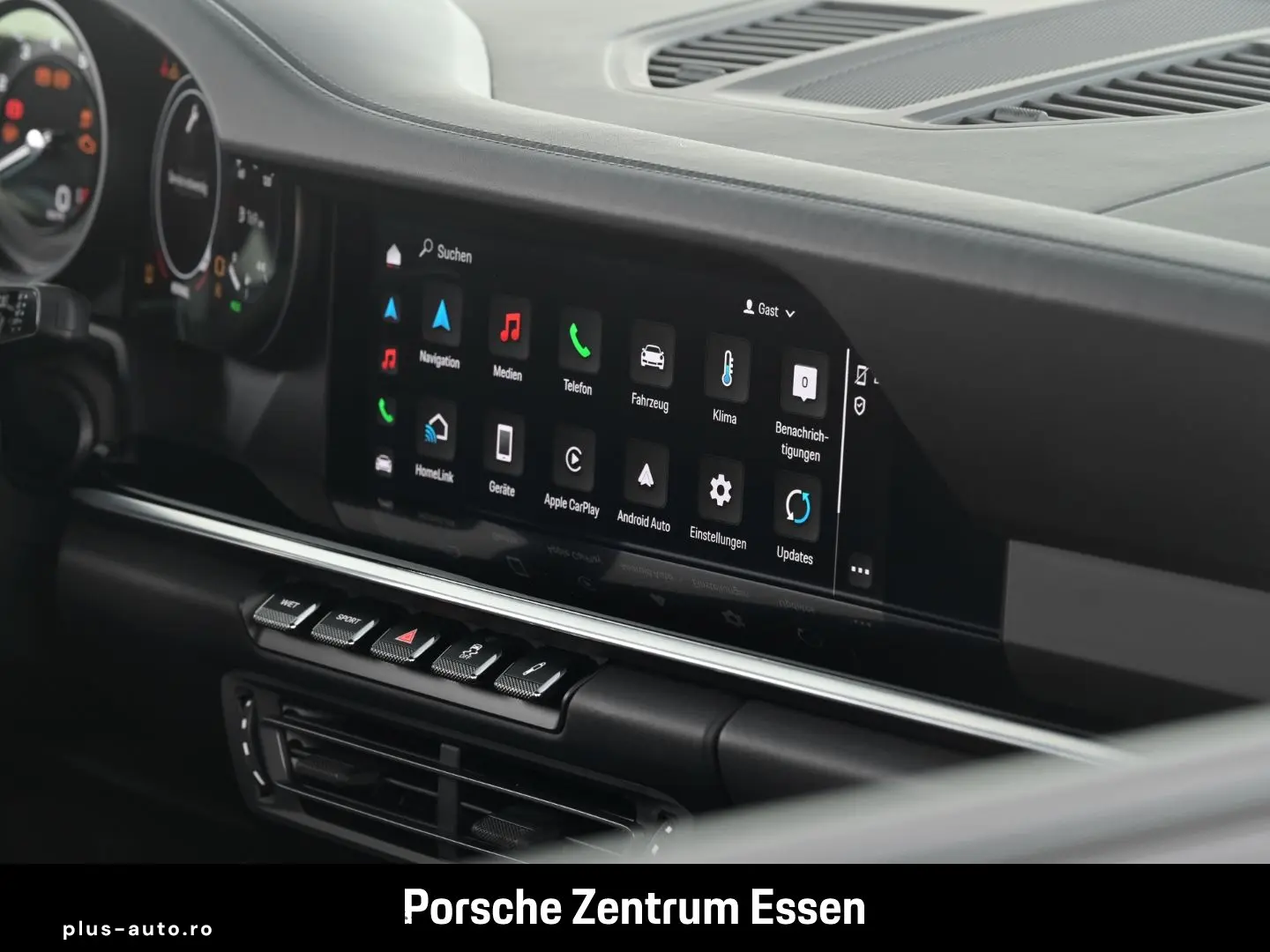 PORSCHE 992 Carrera 4   Sportabgasanlage Abstandsregelte