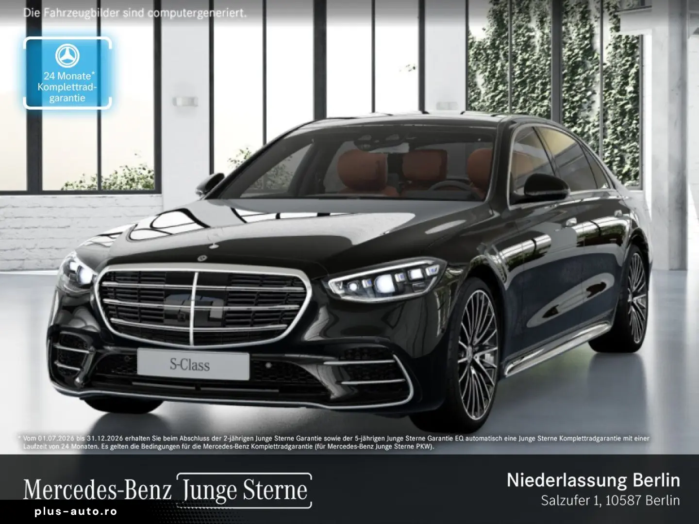 MERCEDES-BENZ S 450 4M Lang AMG Chauff Fahrass Burm &hellip;