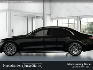 MERCEDES-BENZ S 450 4M Lang AMG Chauff Fahrass Burm …