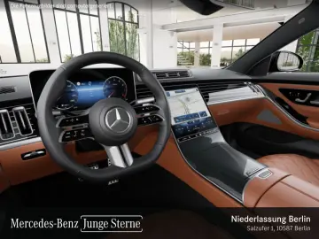 MERCEDES-BENZ S 450 4M Lang AMG Chauff Fahrass Burm …