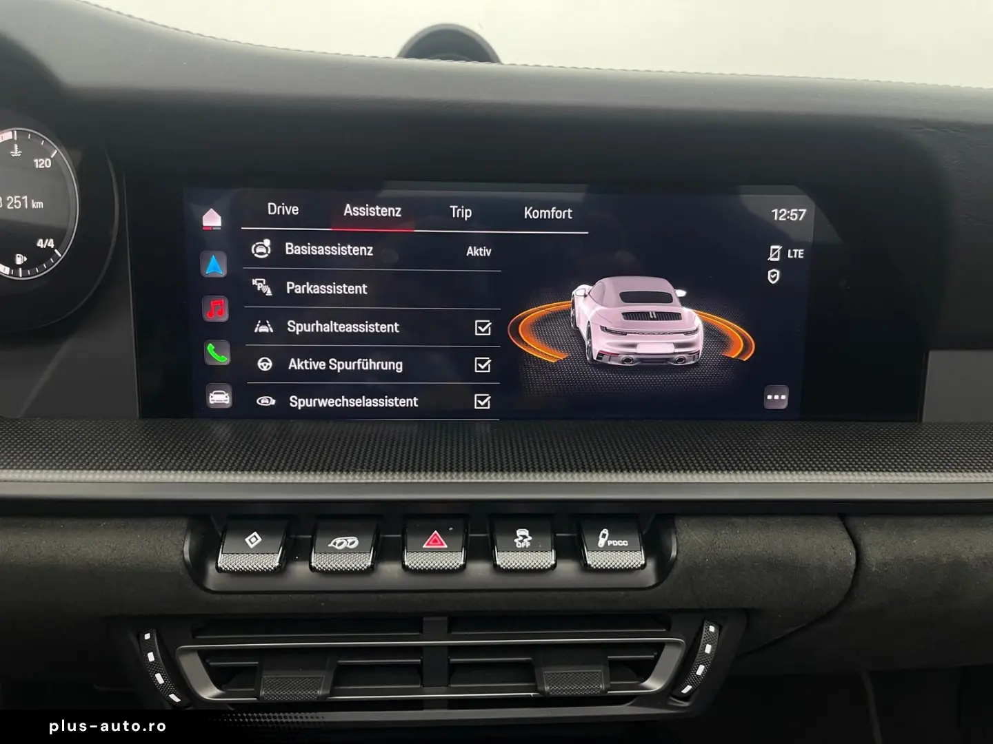 PORSCHE 992 GTS Cabrio PDLS  BURM INNO SHZ KEY 360