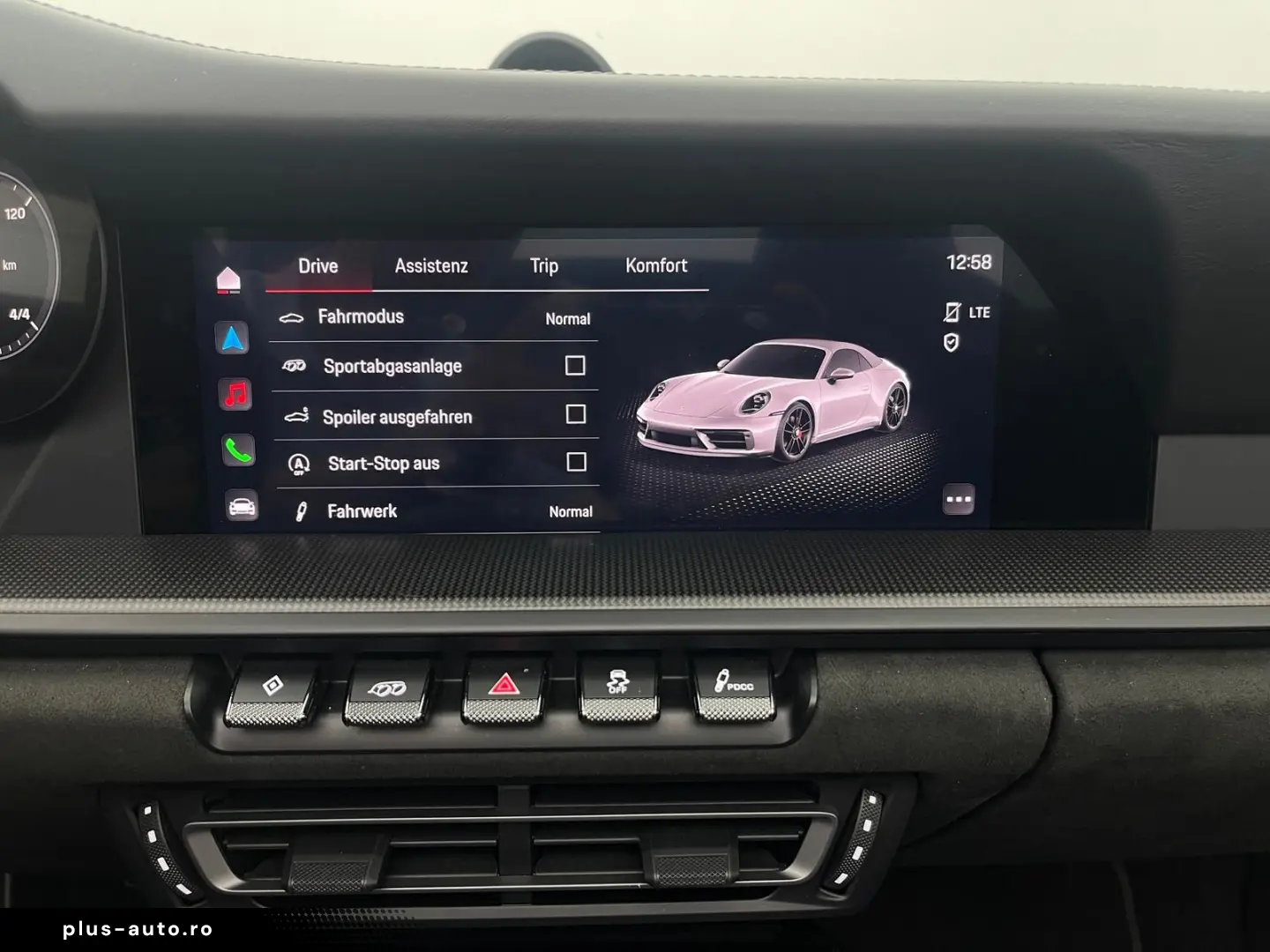 PORSCHE 992 GTS Cabrio PDLS  BURM INNO SHZ KEY 360