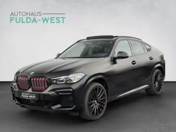 BMW X6 M50i Black Vermilion FrozenBlack Laser B&W
