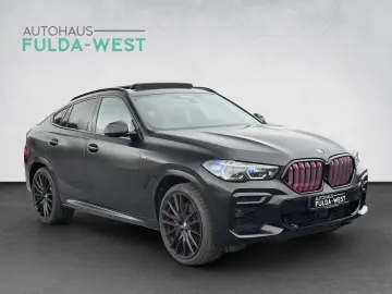 BMW X6 M50i Black Vermilion FrozenBlack Laser B&W