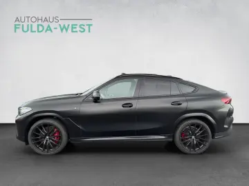 BMW X6 M50i Black Vermilion FrozenBlack Laser B&W