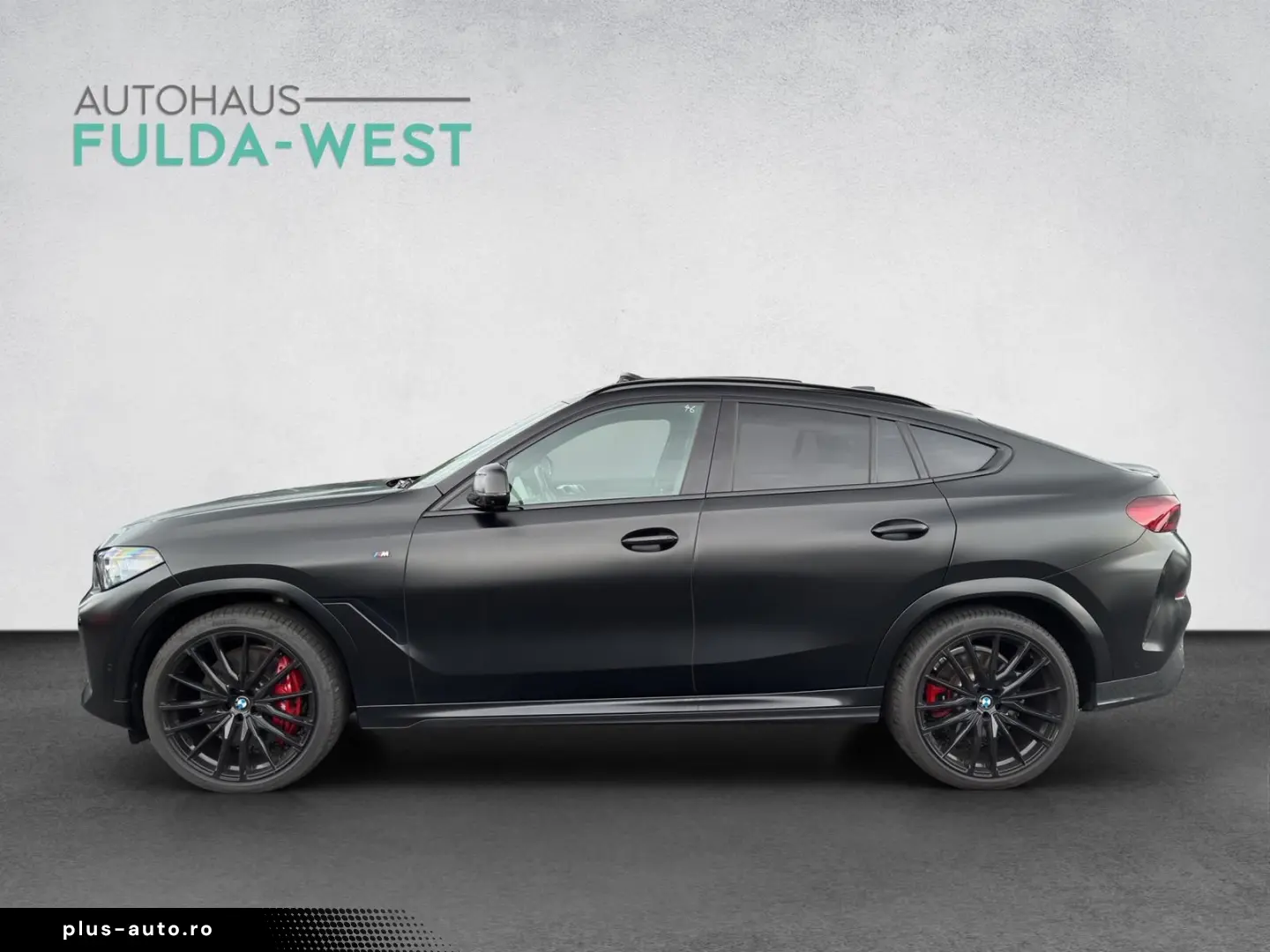 BMW X6 M50i Black Vermilion FrozenBlack Laser B&W