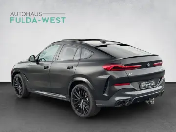 BMW X6 M50i Black Vermilion FrozenBlack Laser B&W