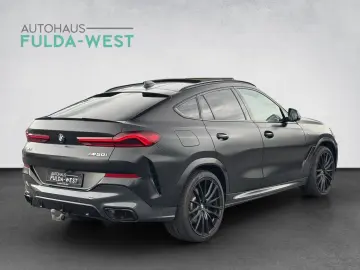 BMW X6 M50i Black Vermilion FrozenBlack Laser B&W