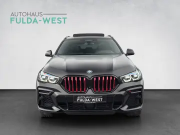 BMW X6 M50i Black Vermilion FrozenBlack Laser B&W