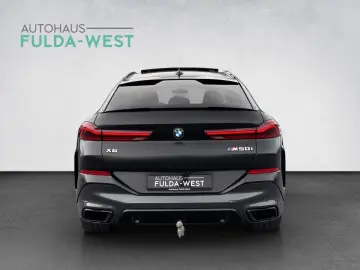 BMW X6 M50i Black Vermilion FrozenBlack Laser B&W