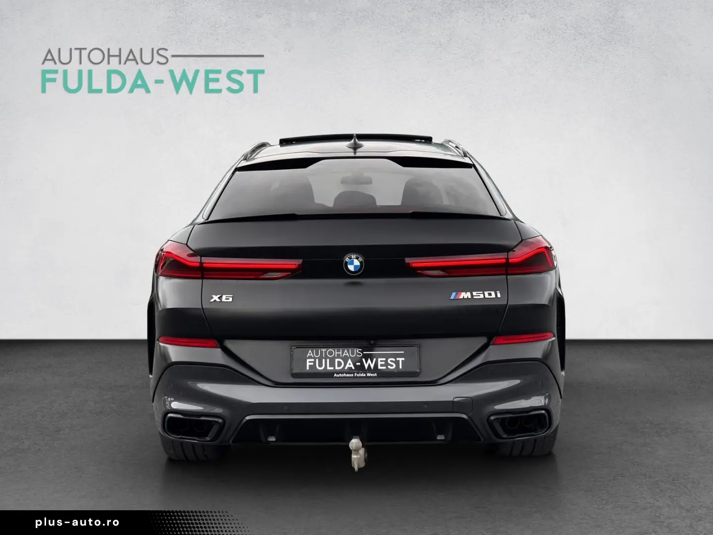 BMW X6 M50i Black Vermilion FrozenBlack Laser B&W