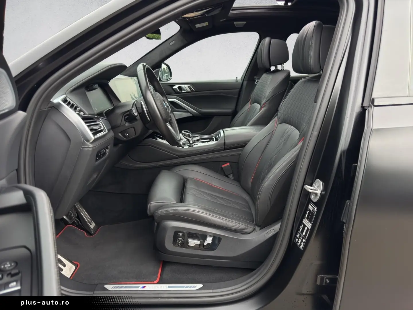 BMW X6 M50i Black Vermilion FrozenBlack Laser B&W