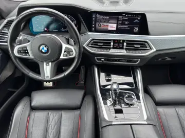 BMW X6 M50i Black Vermilion FrozenBlack Laser B&W
