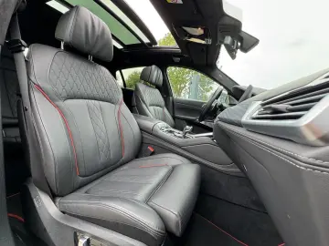 BMW X6 M50i Black Vermilion FrozenBlack Laser B&W