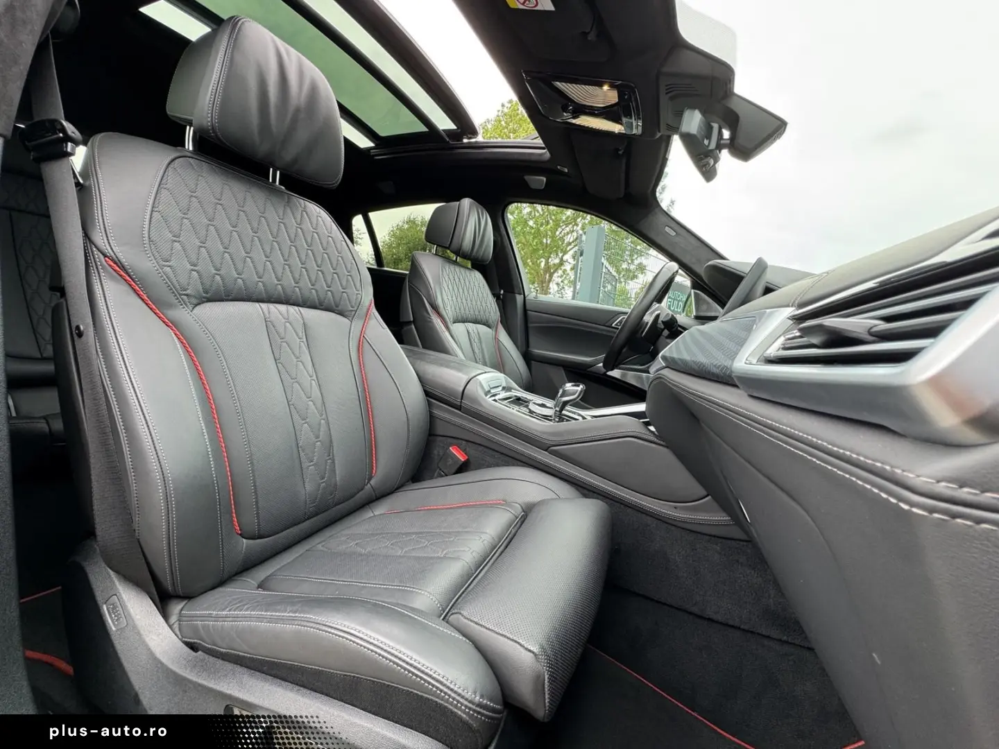 BMW X6 M50i Black Vermilion FrozenBlack Laser B&W