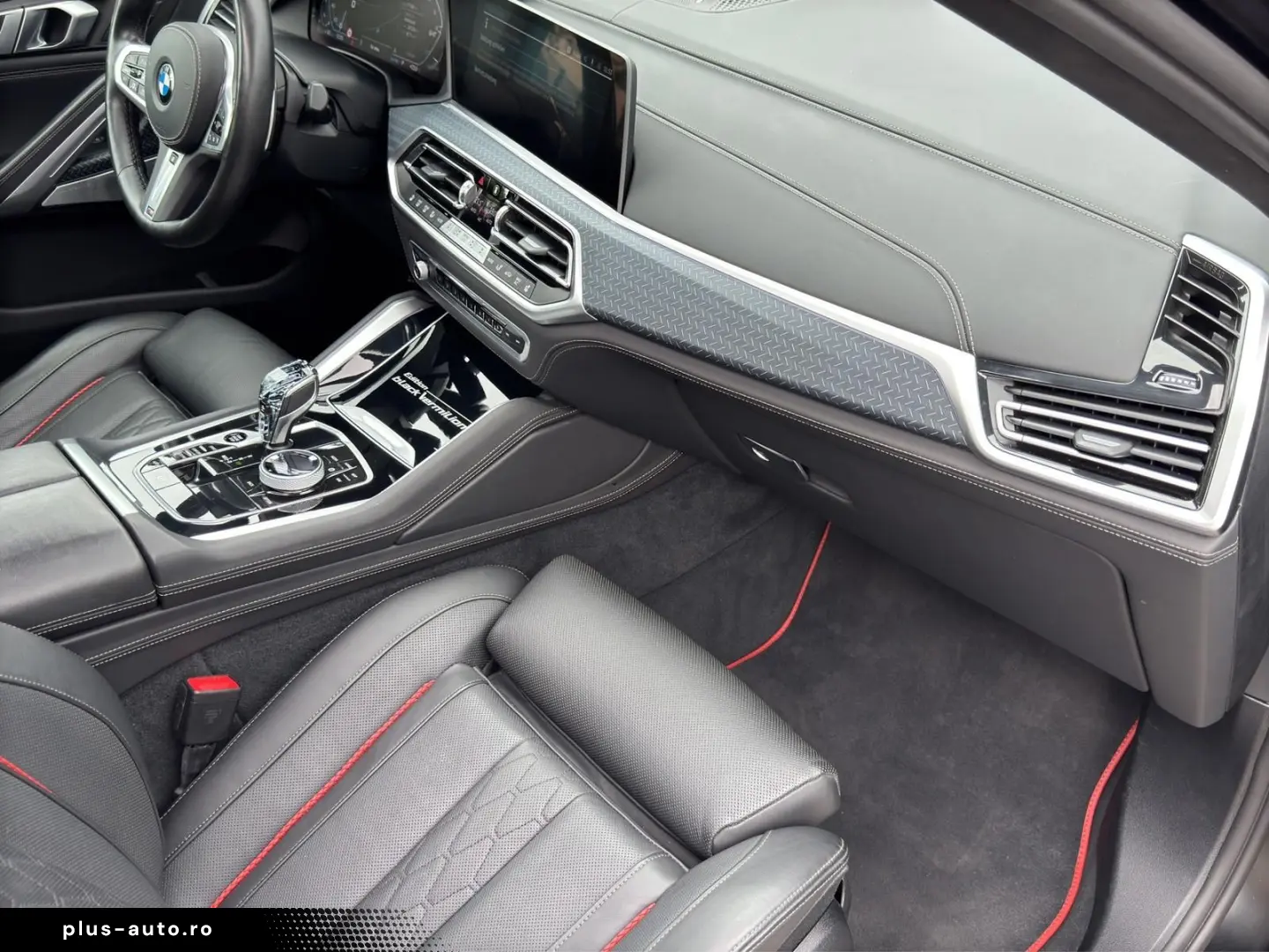 BMW X6 M50i Black Vermilion FrozenBlack Laser B&W