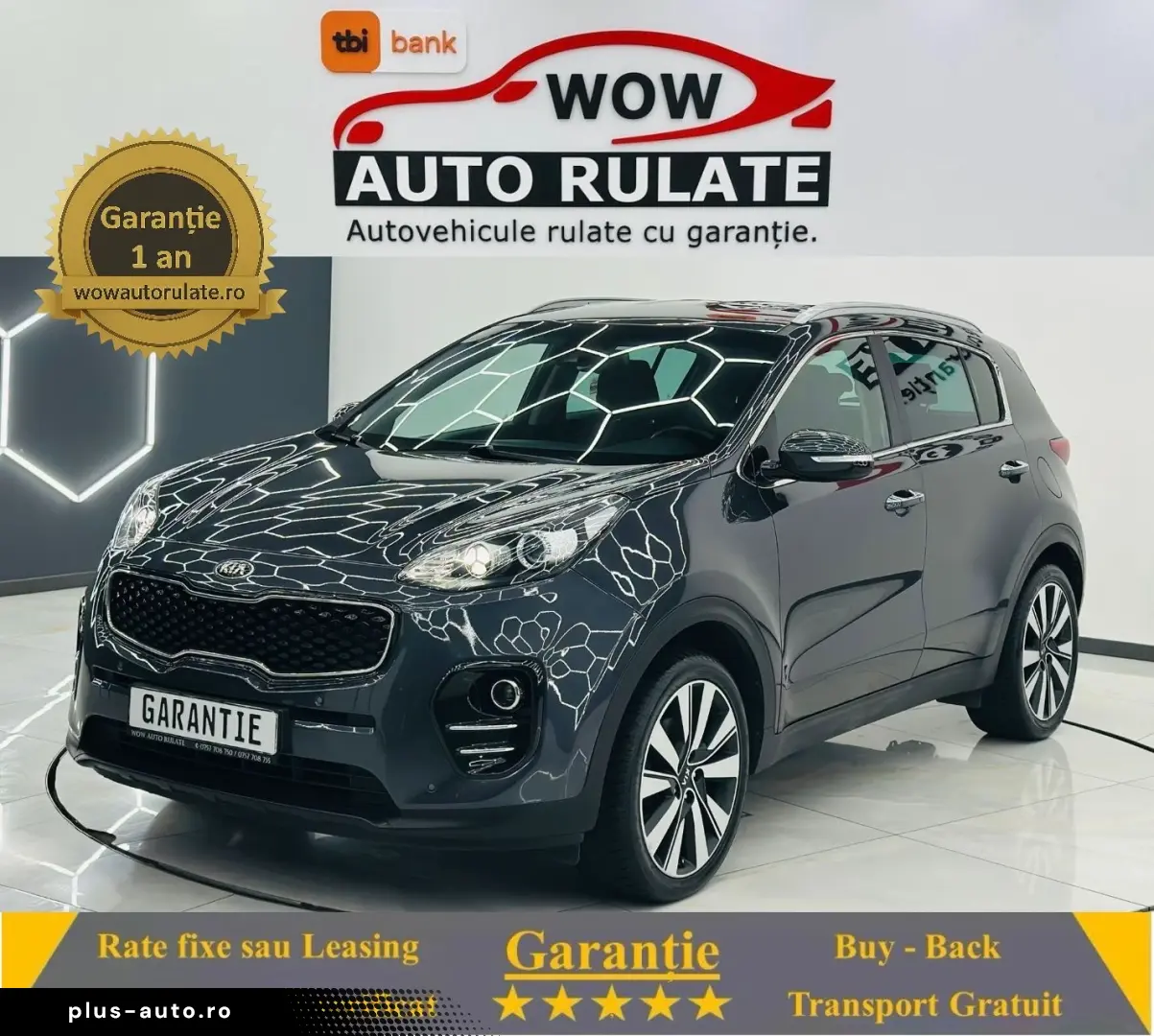 KIA SPORTAGE 2017 1.7D E6 Garantie 12 Luni Rate Avans 0 Doar