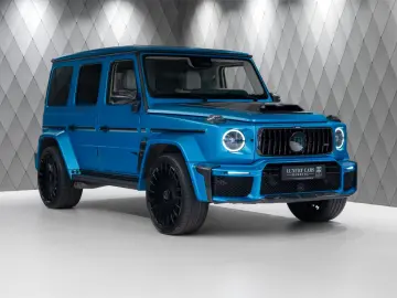 MERCEDES-BENZ G 63 AMG BRABUS G800 MATT BLUE BEIGE C…
