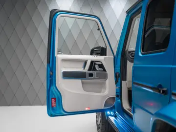 MERCEDES-BENZ G 63 AMG BRABUS G800 MATT BLUE BEIGE C…