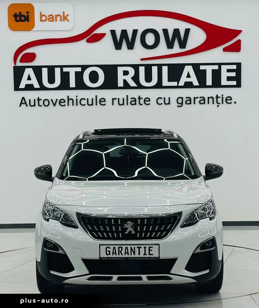 PEUGEOT 3008 2019 1.2i E6 Garantie 12 Luni Rate Avans 0 Doar