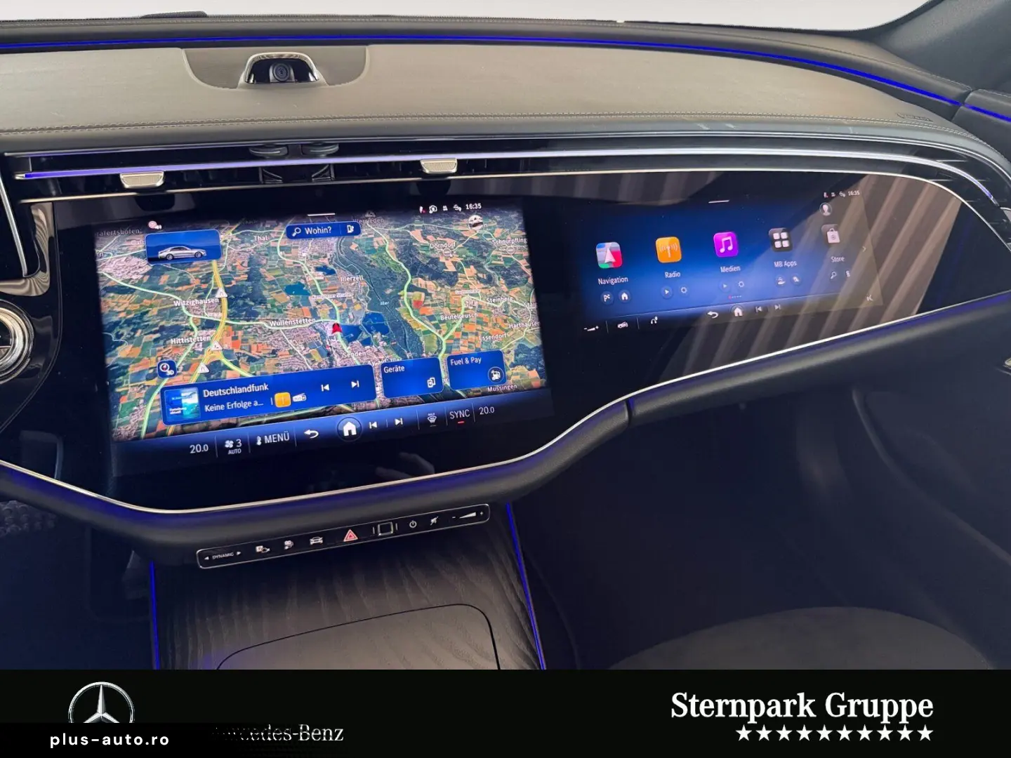 MERCEDES-BENZ E 300 de AMG  Superscreen Pano Bur4D 360