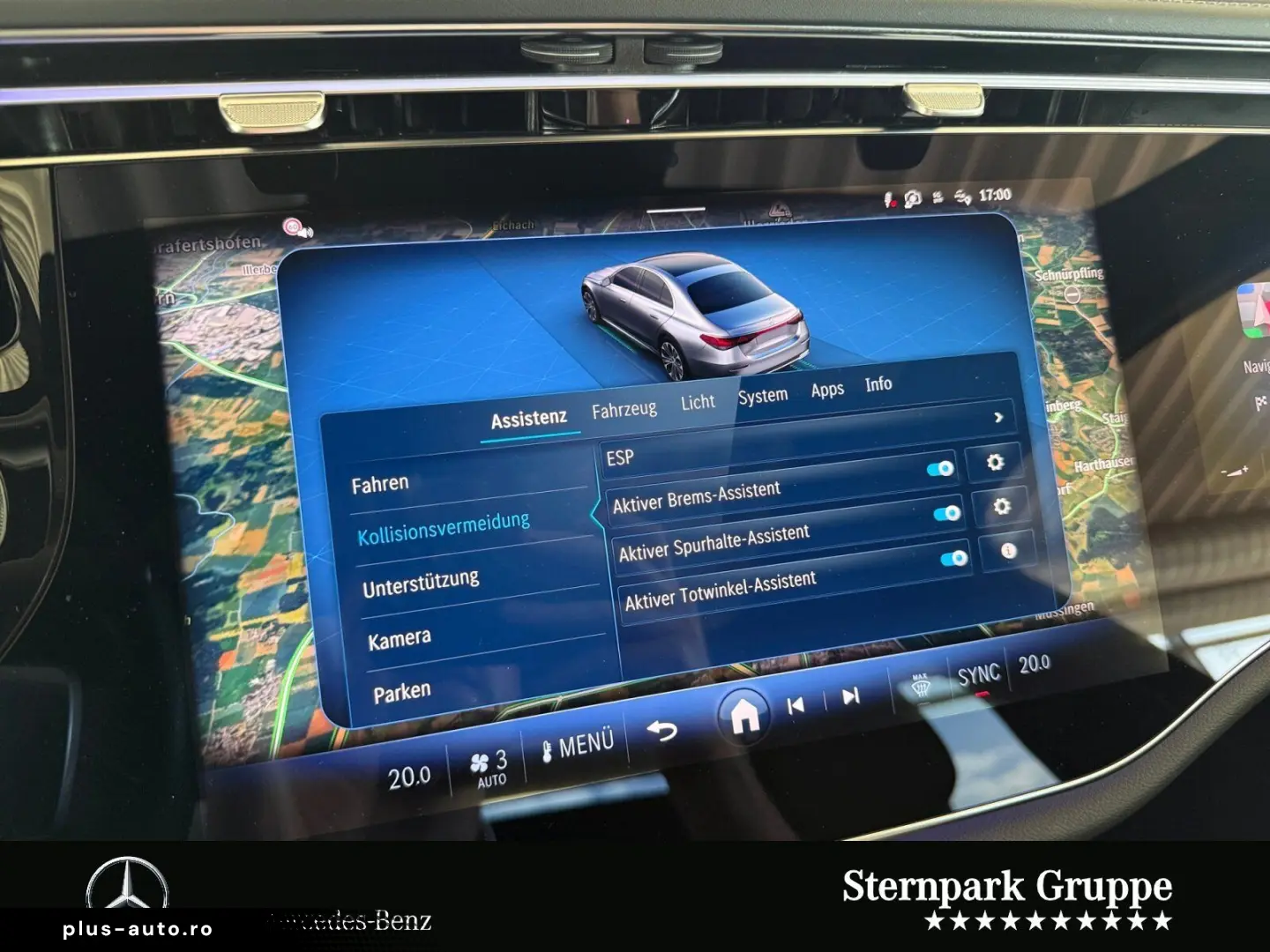 MERCEDES-BENZ E 300 de AMG  Superscreen Pano Bur4D 360