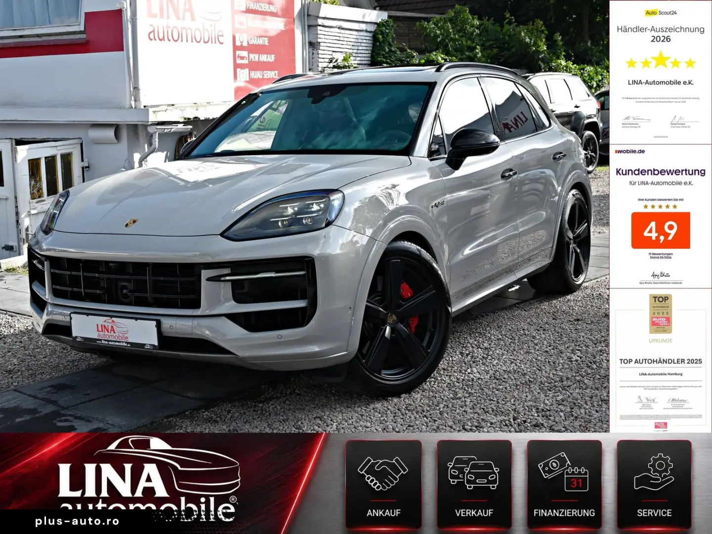 PORSCHE Cayenne S E-Hybrid 1Hd CARBON KREIDE BURMES SOFT