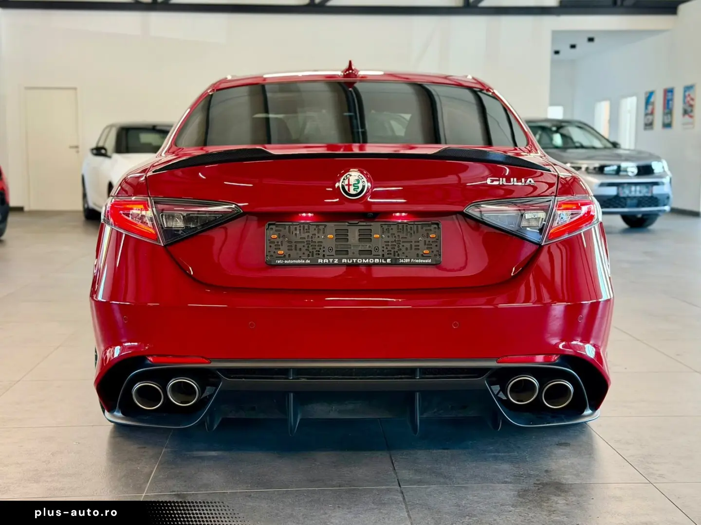 ALFA ROMEO Giulia Quadrifoglio CARBON AKRAPO H&K ACC CARPLA