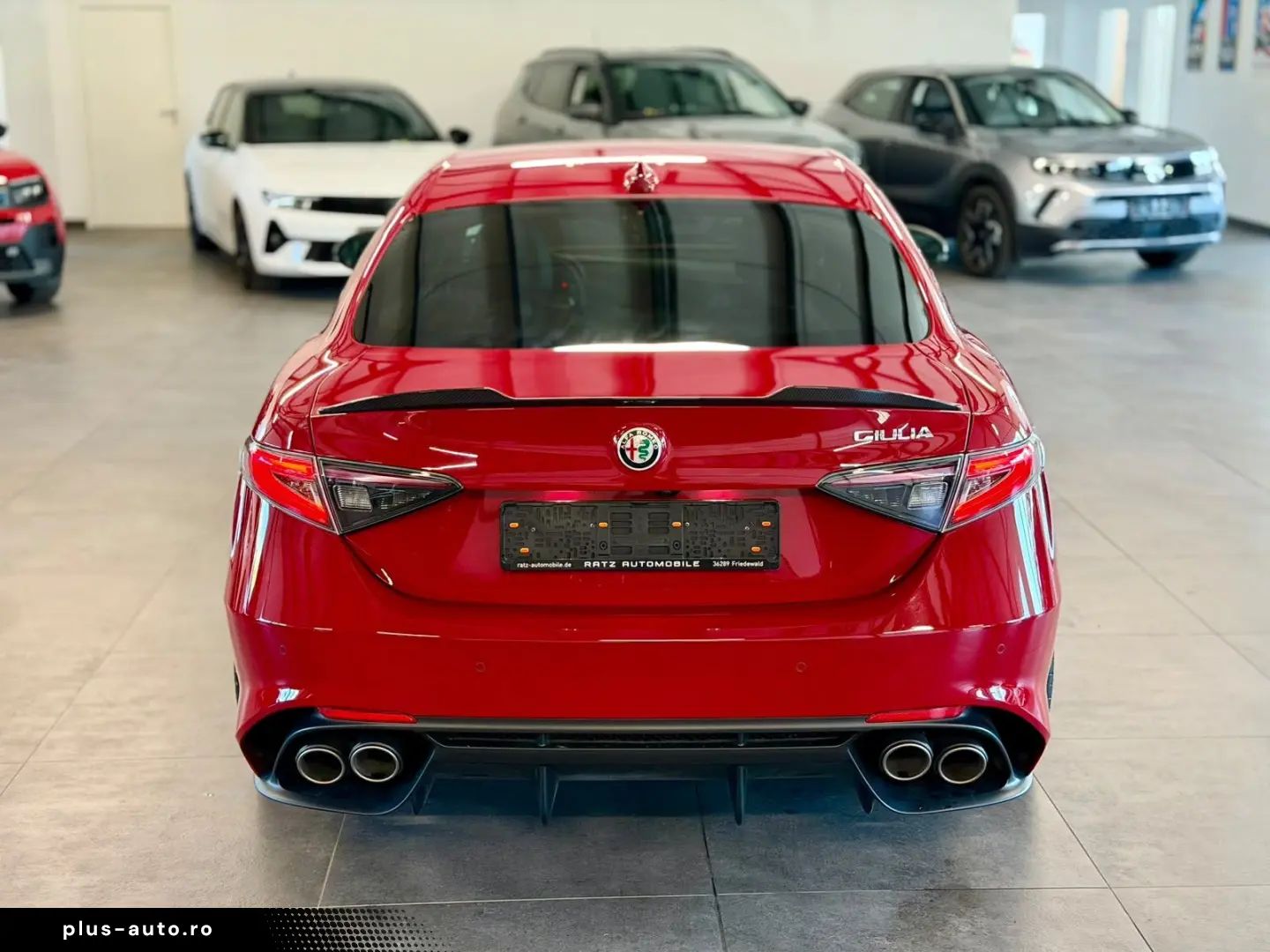 ALFA ROMEO Giulia Quadrifoglio CARBON AKRAPO H&K ACC CARPLA