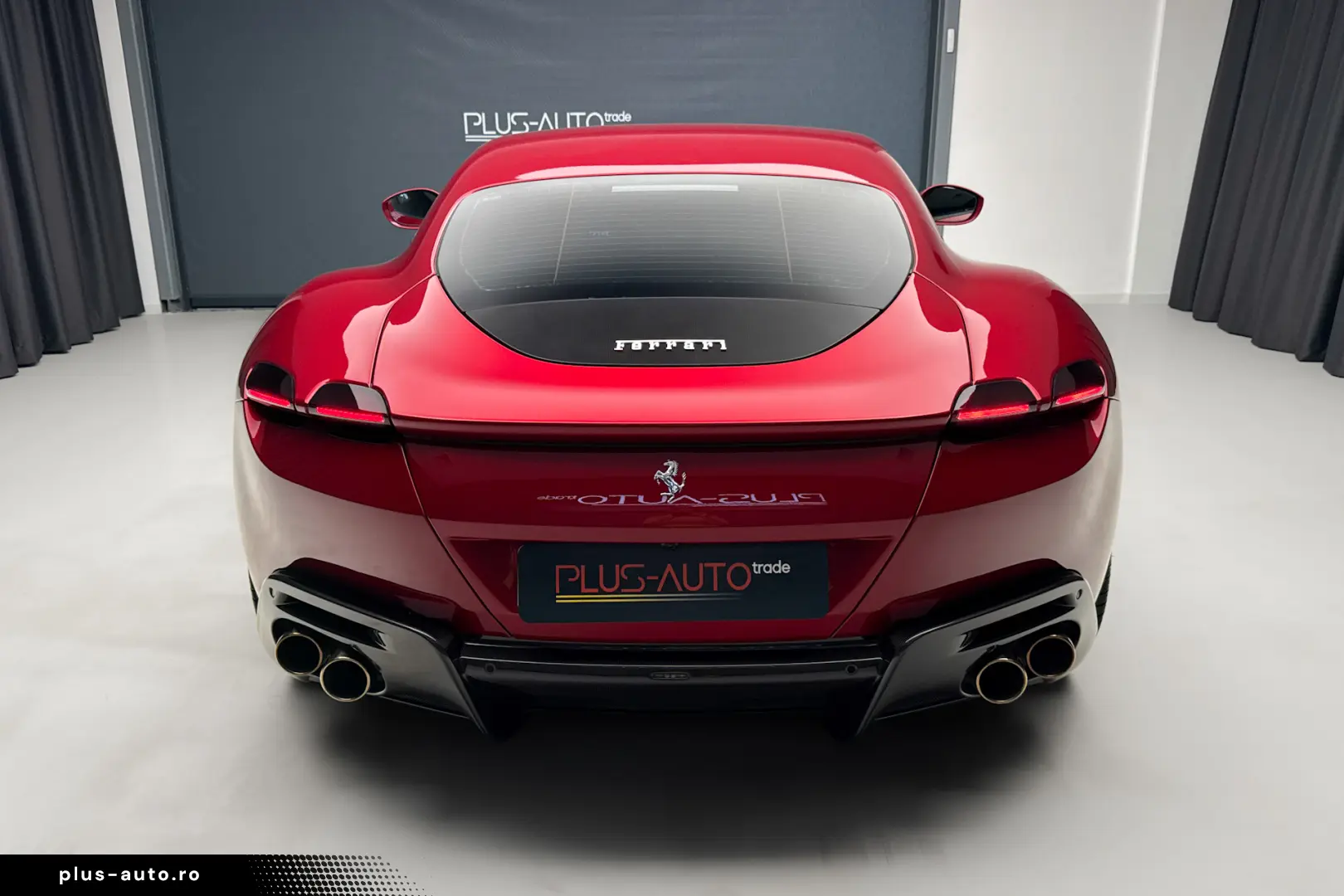 Ferrari Roma  Rosso Portofino 360 Matrix Passenger Display