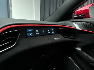 Ferrari Roma  Rosso Portofino 360 Matrix Passenger Display