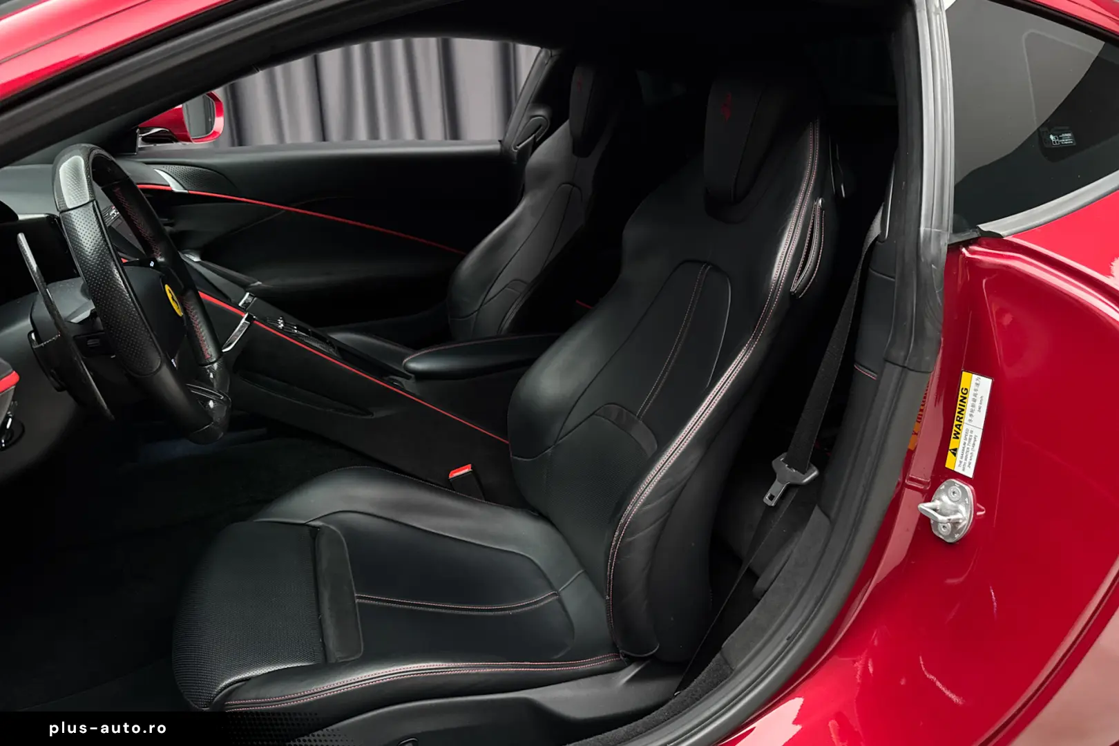 Ferrari Roma  Rosso Portofino 360 Matrix Passenger Display