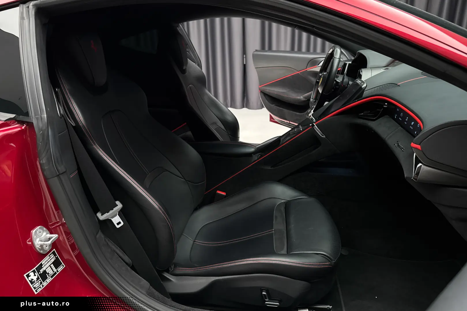 Ferrari Roma  Rosso Portofino 360 Matrix Passenger Display