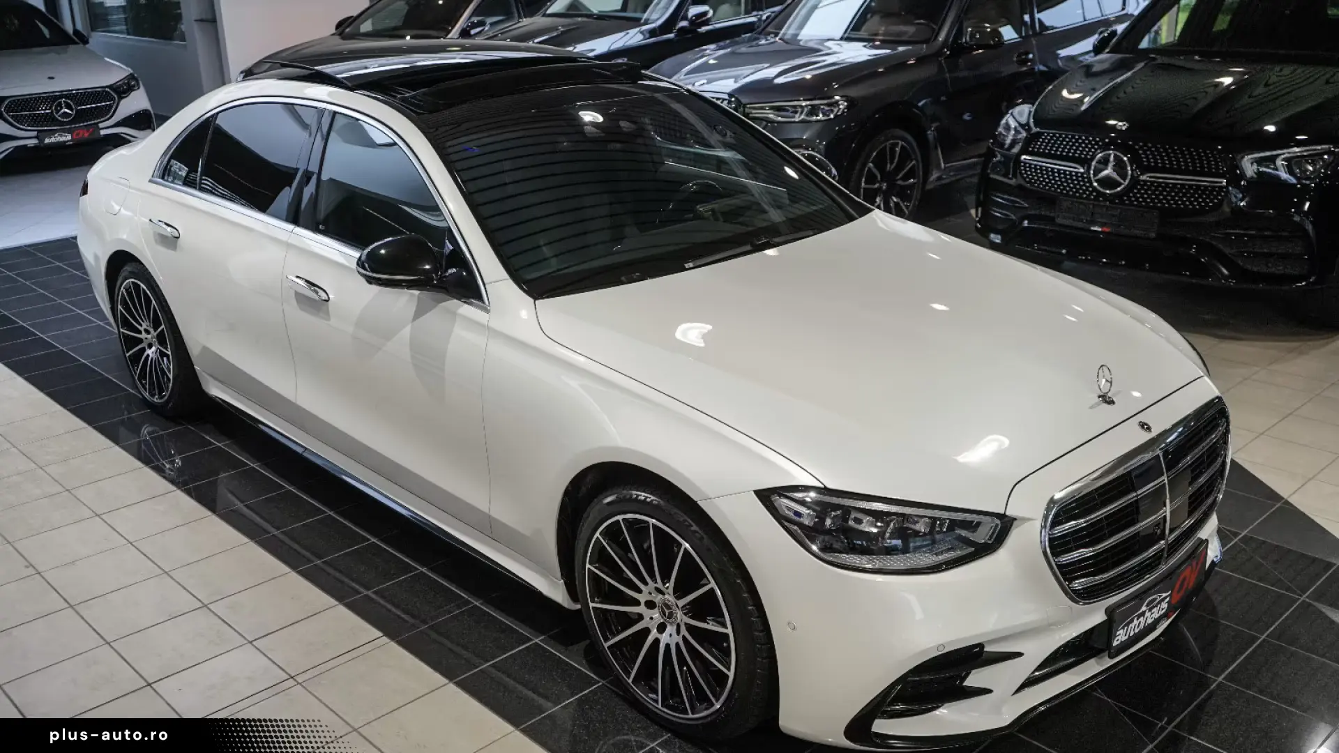 Mercedes-Benz S 450 4M Lang AMG Designo 3xTV First Class