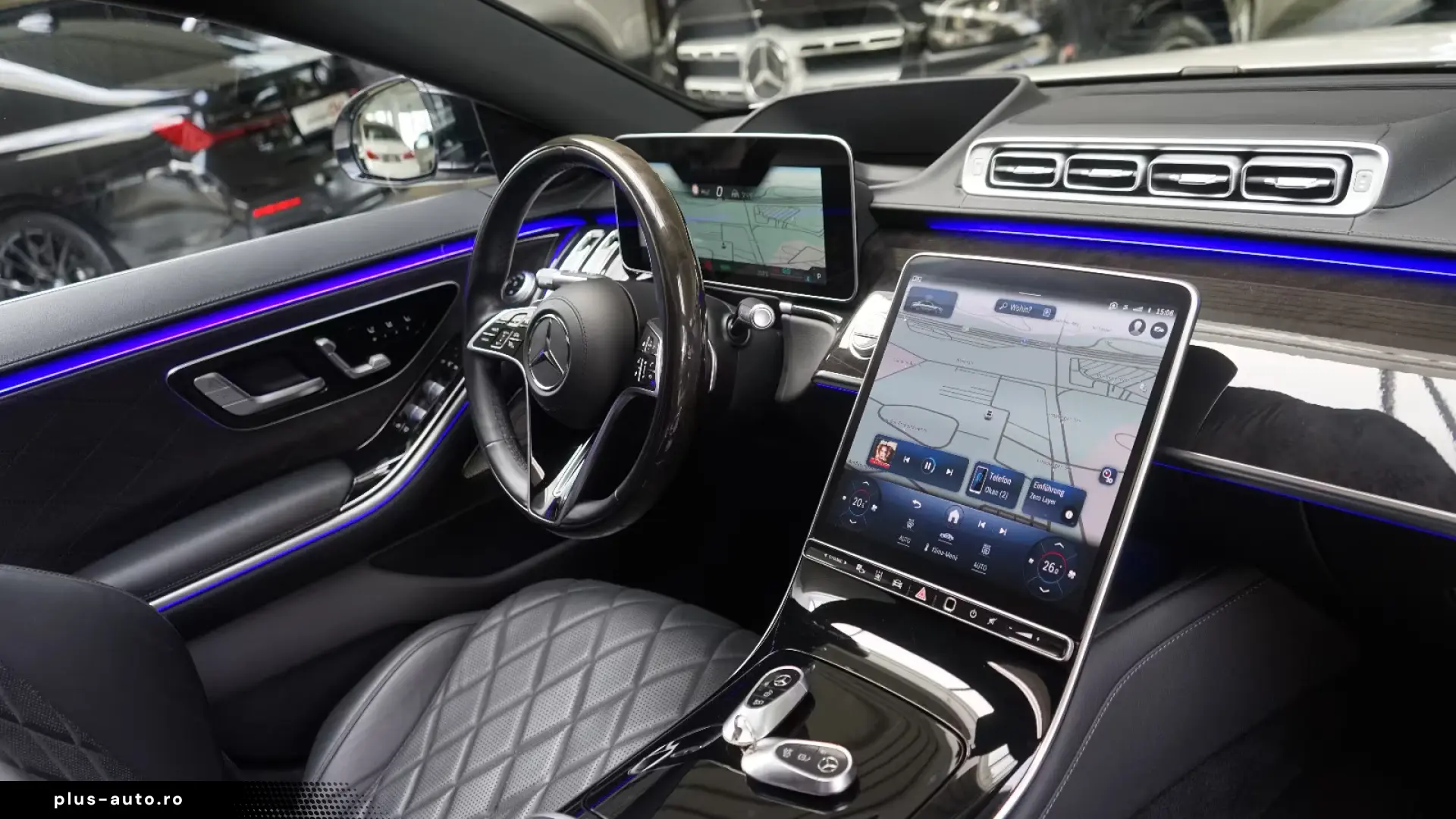 Mercedes-Benz S 450 4M Lang AMG Designo 3xTV First Class