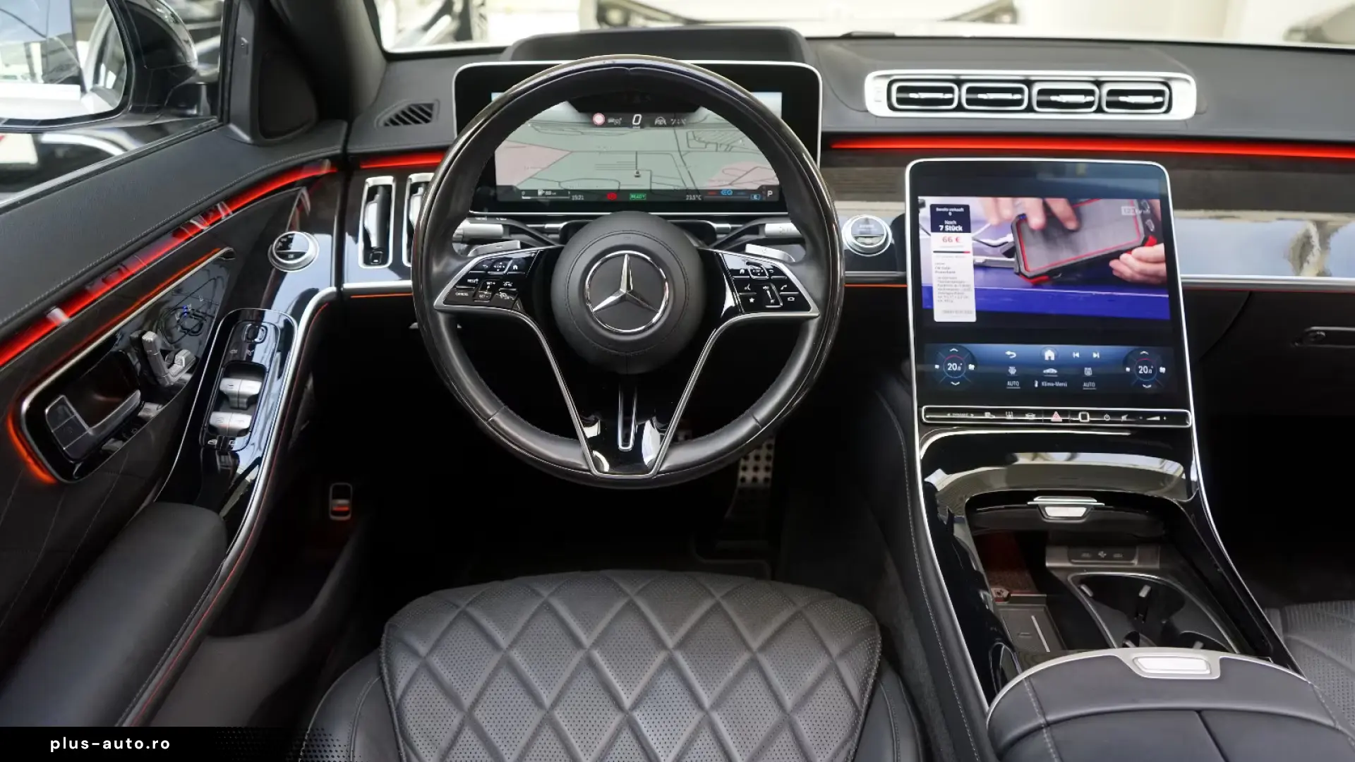 Mercedes-Benz S 450 4M Lang AMG Designo 3xTV First Class
