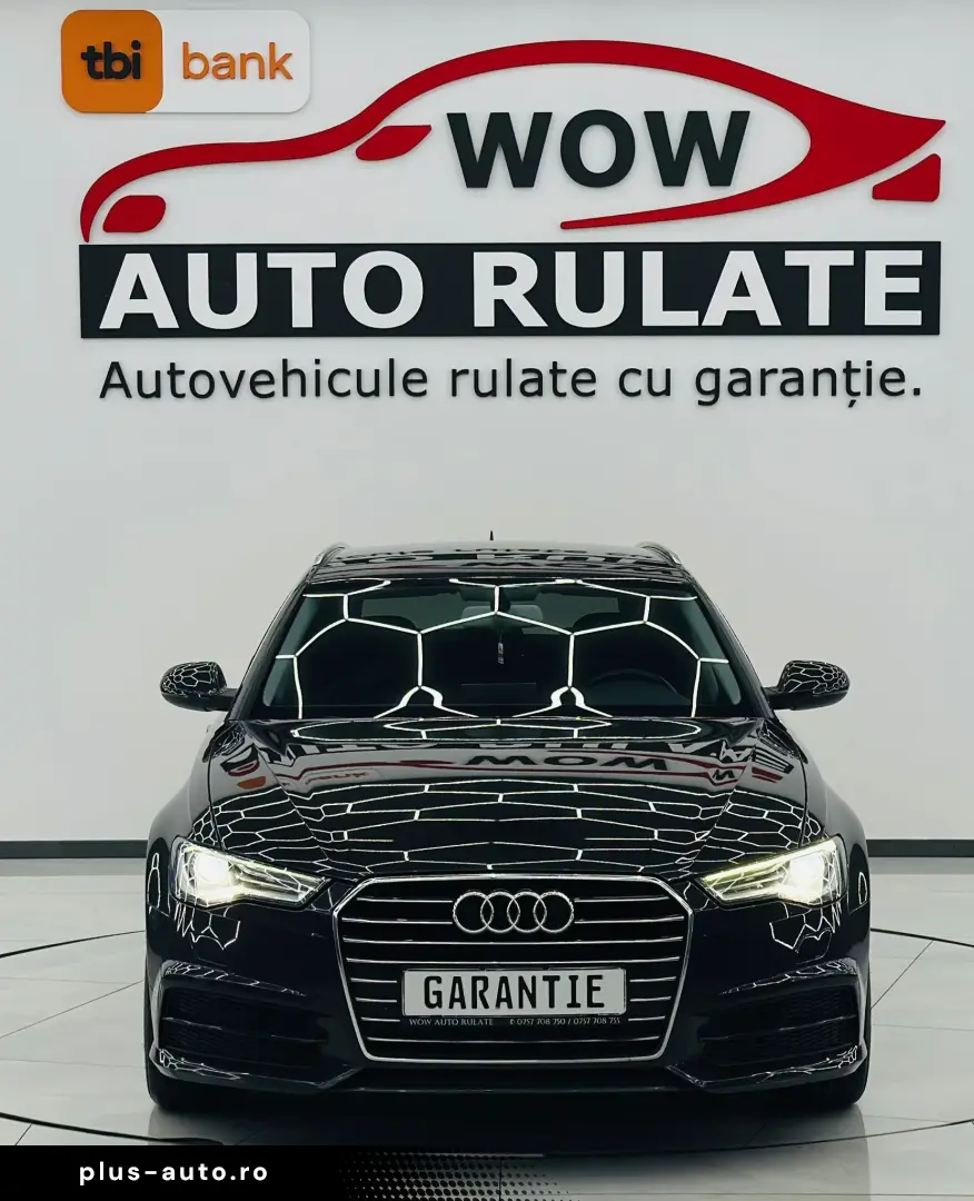 AUDI A6 2017 2.0D E6 Garantie 12 Luni Rate Avans 0 Doar Cu B