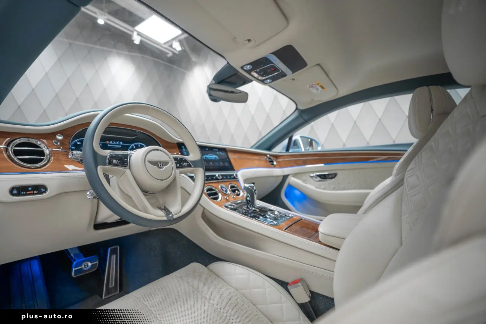 BENTLEY Continental GT V8 MULLINER BLUE BEIGE