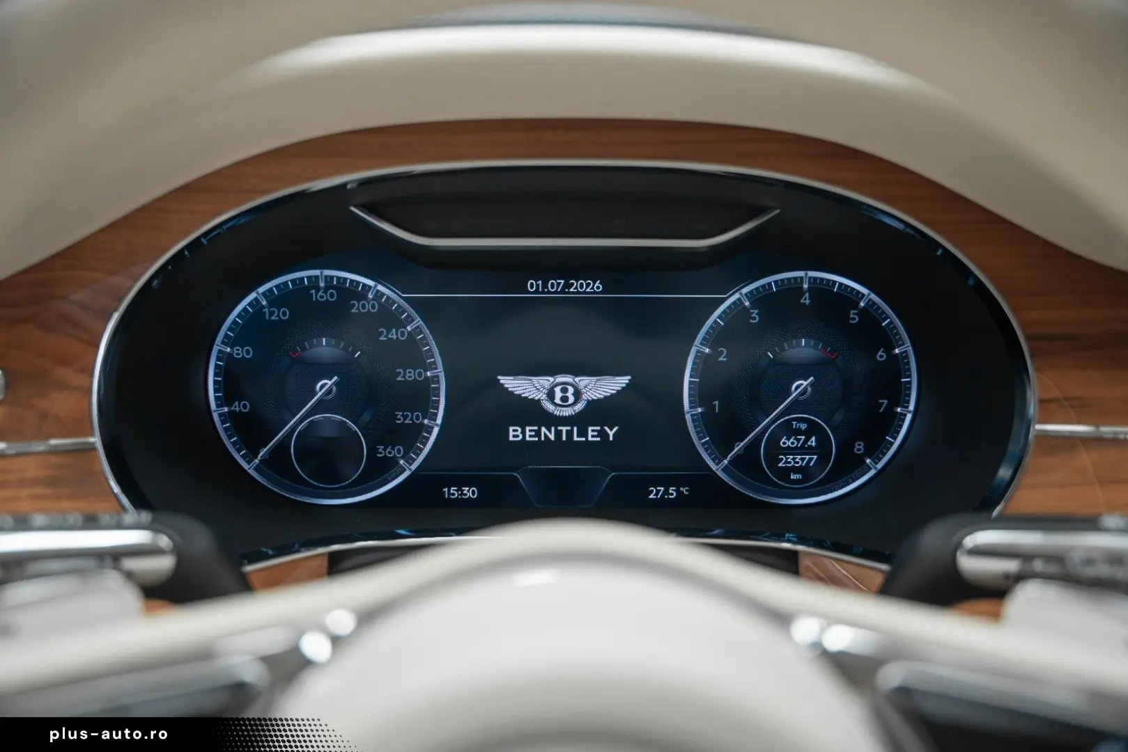 BENTLEY Continental GT V8 MULLINER BLUE BEIGE