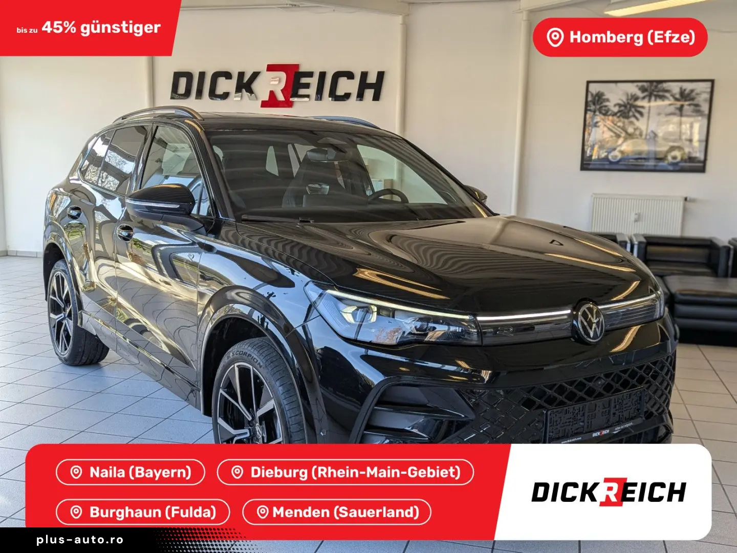 VW Tiguan 2.0TDI R-Line 4M Pano Black Matrix AHK 20